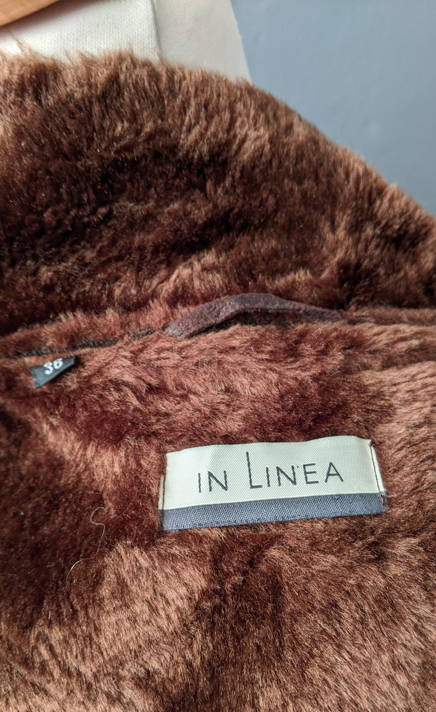 Y2k Faux Fur Gilet, Size Small Medium