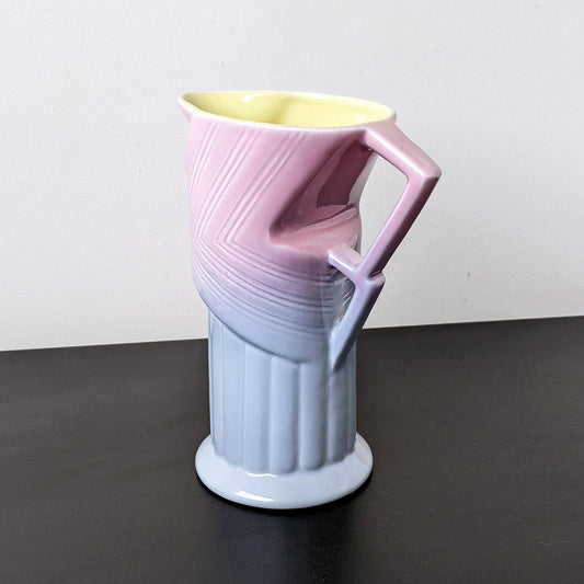 Vintage Art Deco Ewer Jug, Falcon Ware by JH Weatherby