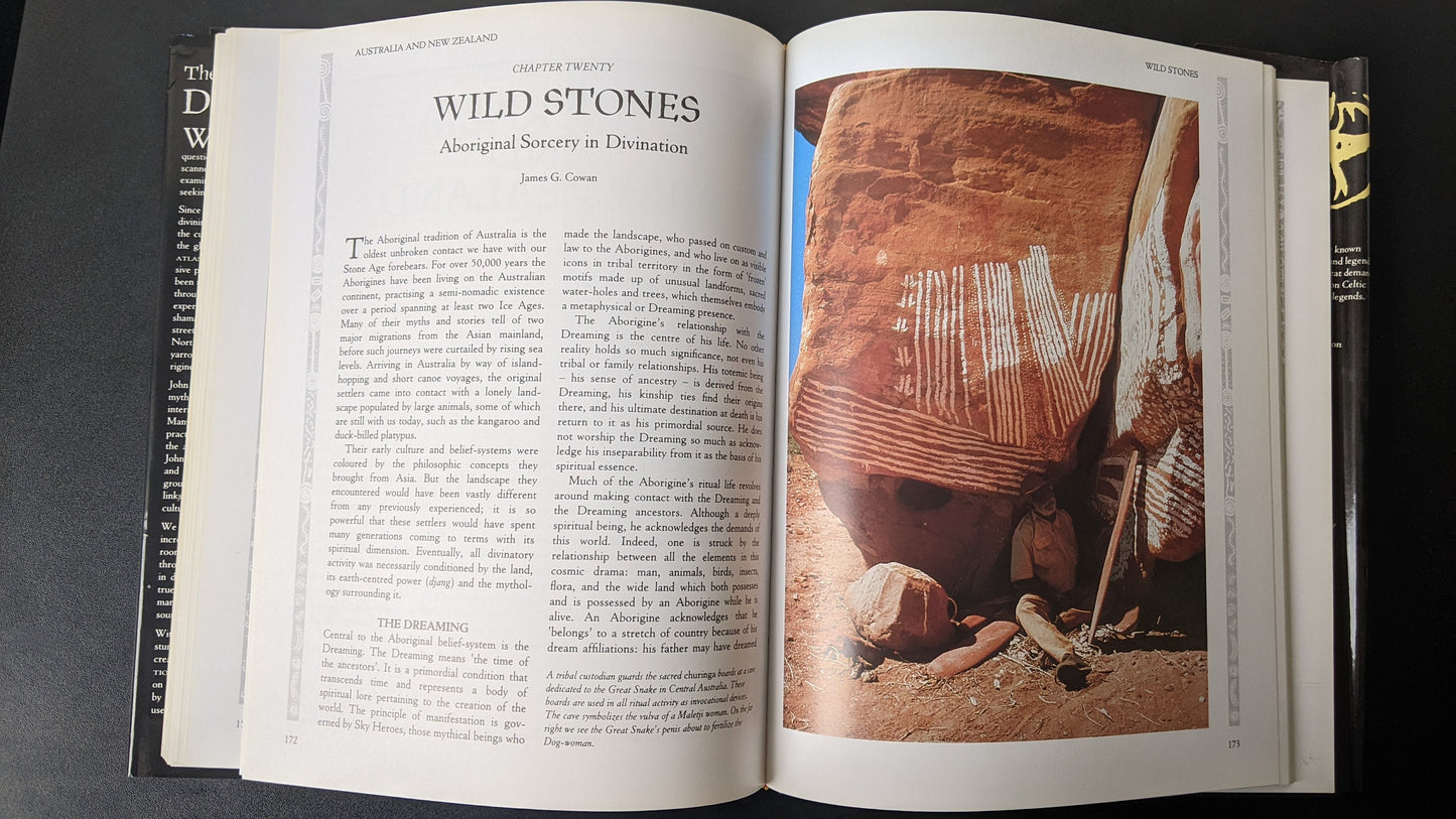 World Atlas of Divination, 1998 2nd UK Hardback Edition by Tiger Books.
