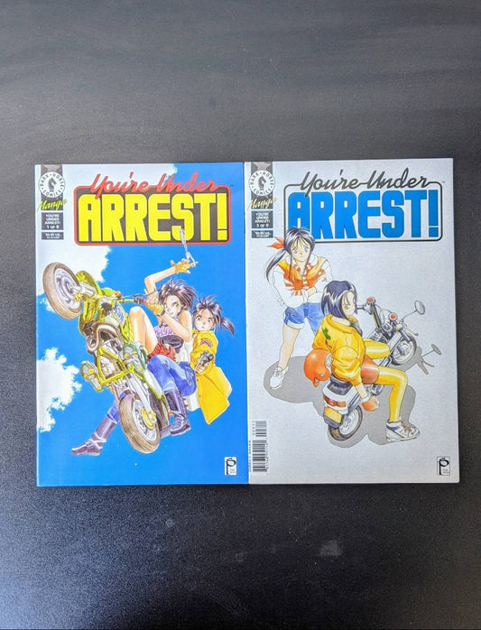 1995 You're Under Arrest by Dark Horse Comics, 90s Manga Kosuke Fujishima