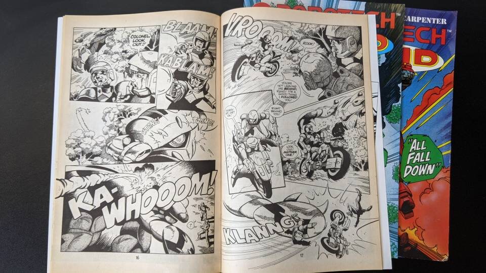 1993 Robotech Invid War by Eternity Comics, 90s Anime