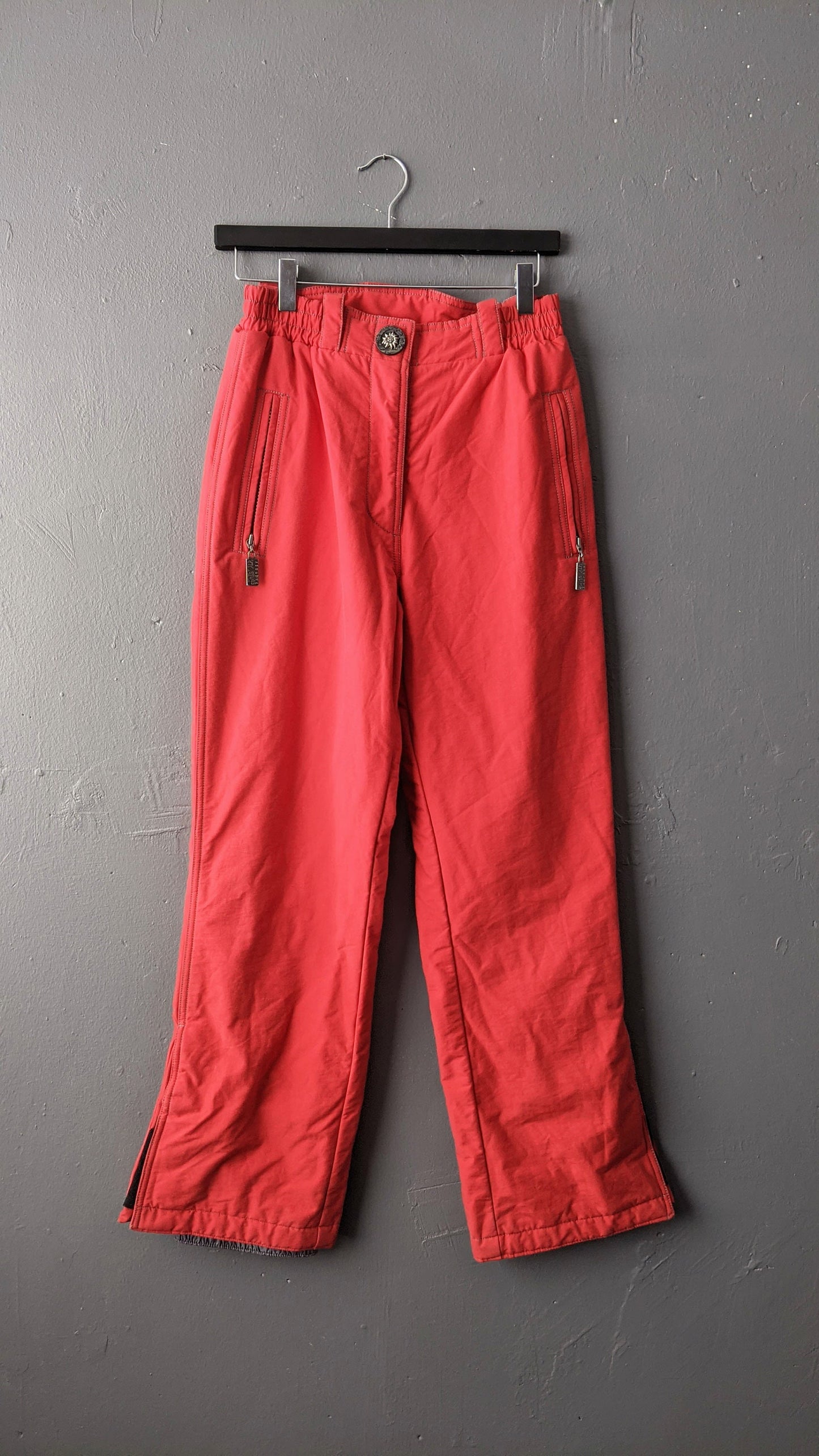 Vintage 90s Ski Trousers, Snow Suit Pants, Swiss Alp Winter Sports, Size Small