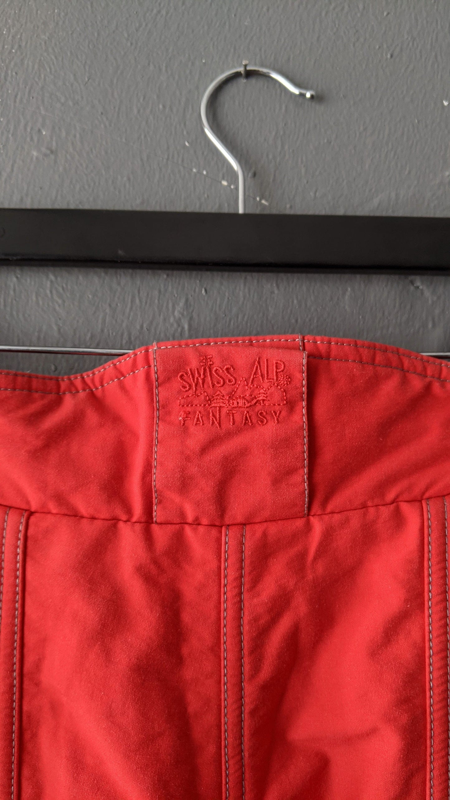 Vintage 90s Ski Trousers, Snow Suit Pants, Swiss Alp Winter Sports, Size Small