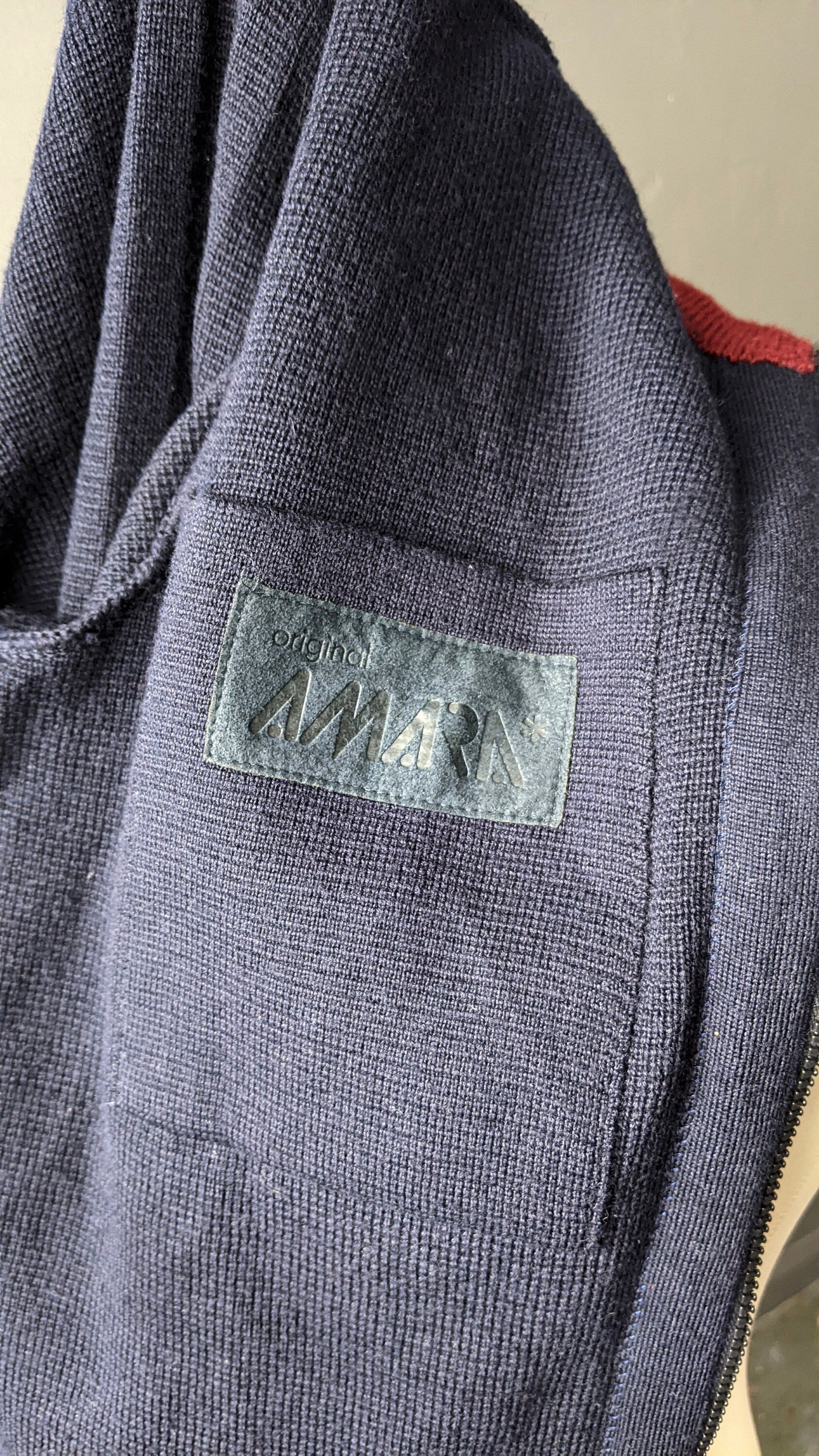 80s Mens Suede Cardigan Jacket by Bueckle, Size Large