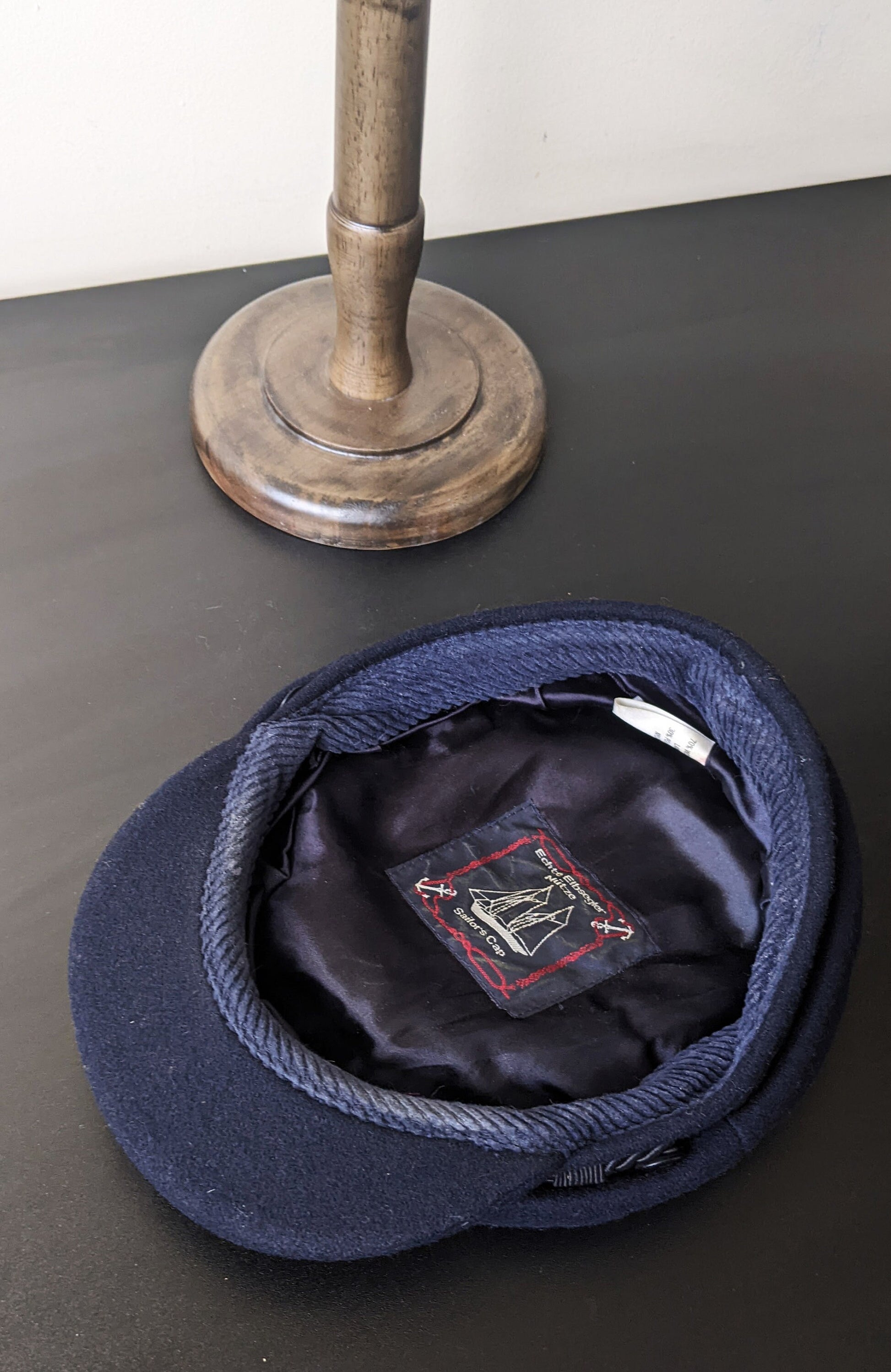 Prince Henry Sailors Cap, Prinz Heinrich Hat, Mens Size Medium