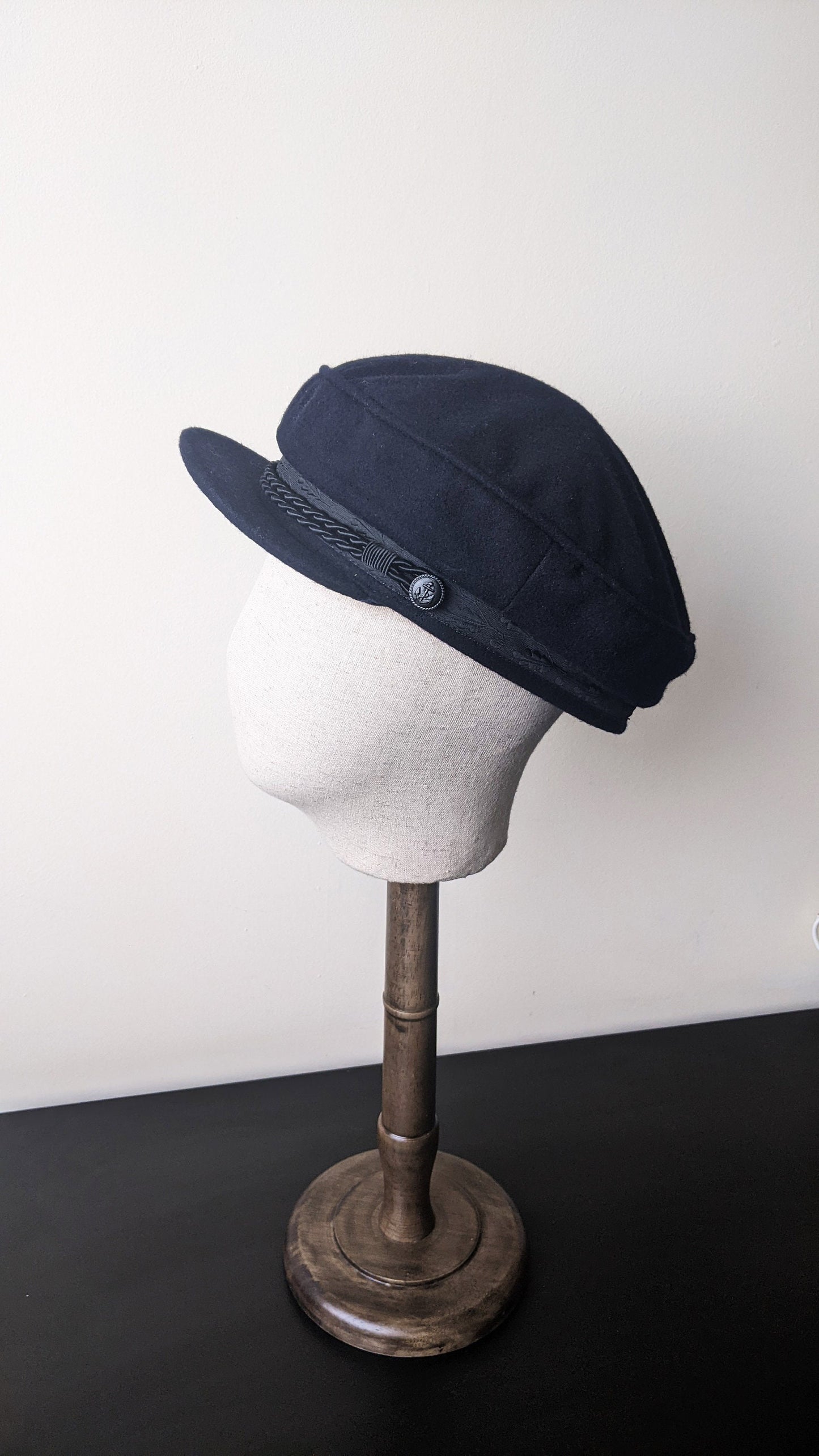 Prince Henry Sailors Cap, Prinz Heinrich Hat, Mens Size Medium