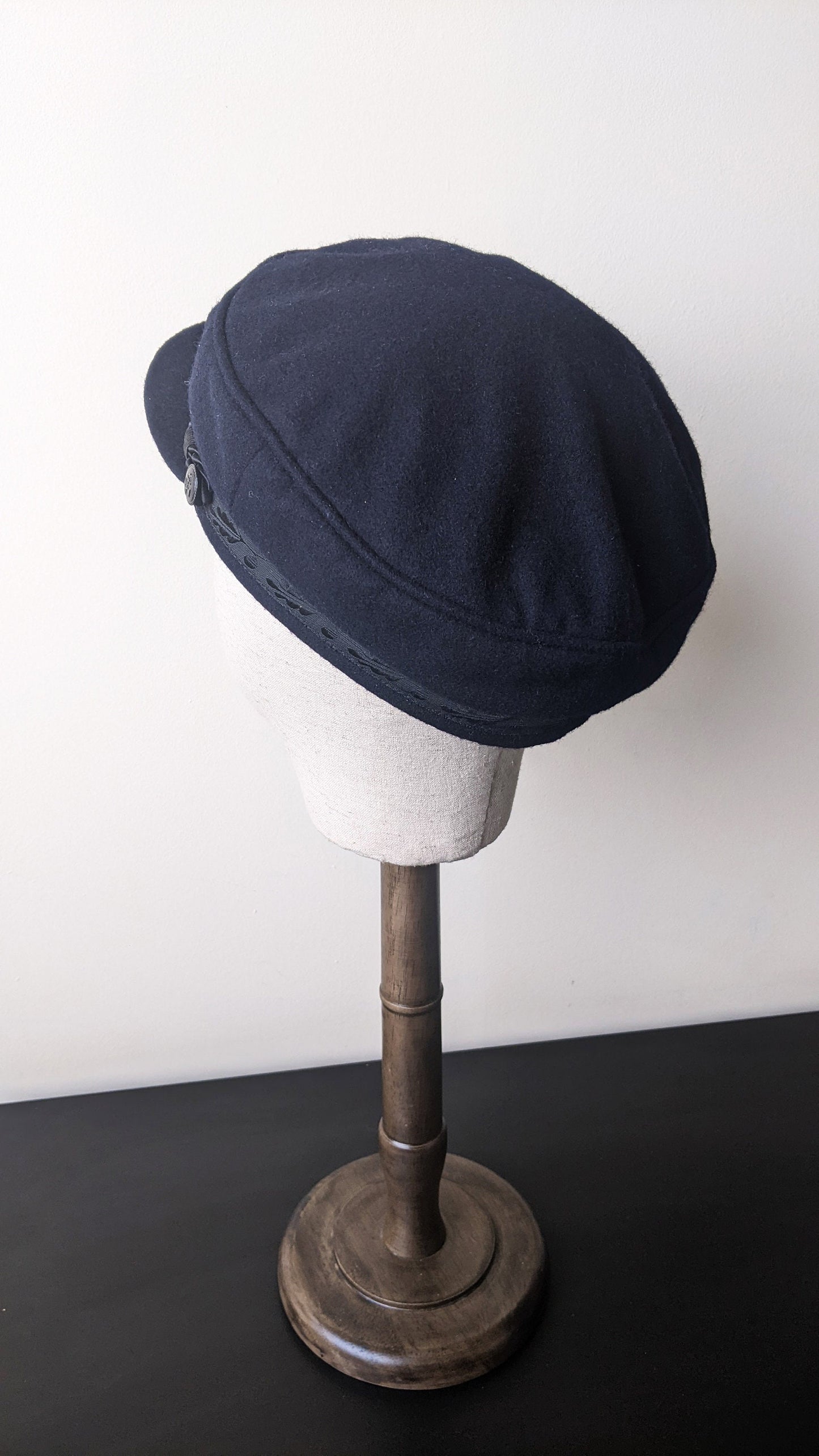 Prince Henry Sailors Cap, Prinz Heinrich Hat, Mens Size Medium