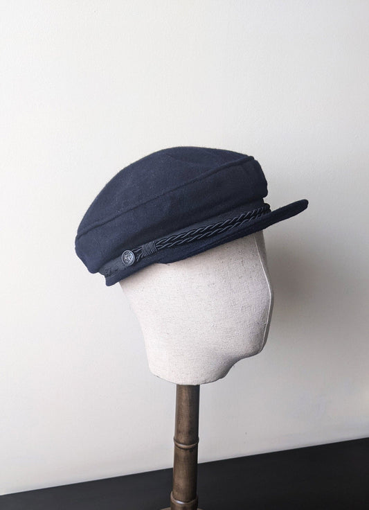 Prince Henry Sailors Cap, Prinz Heinrich Hat, Mens Size Medium