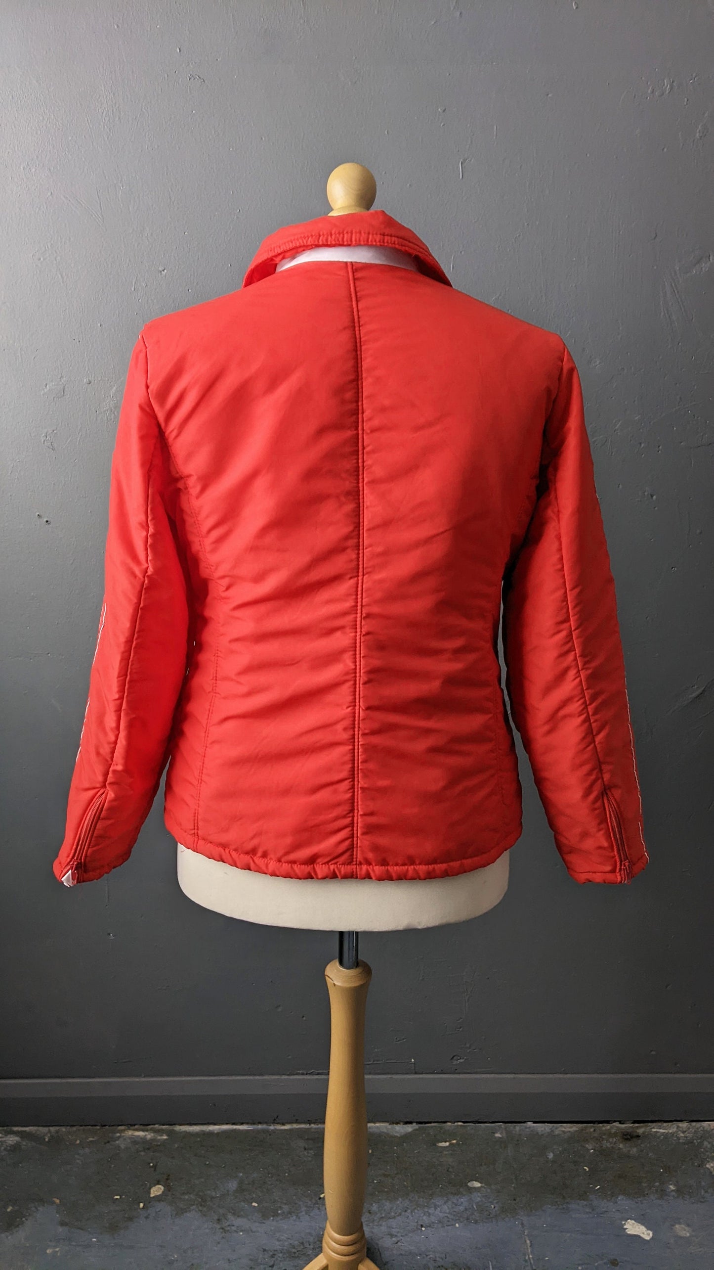 70s Luhta Ski Jacket, Vintage Snow Coat, Retro Winter Sports, Size Medium Large