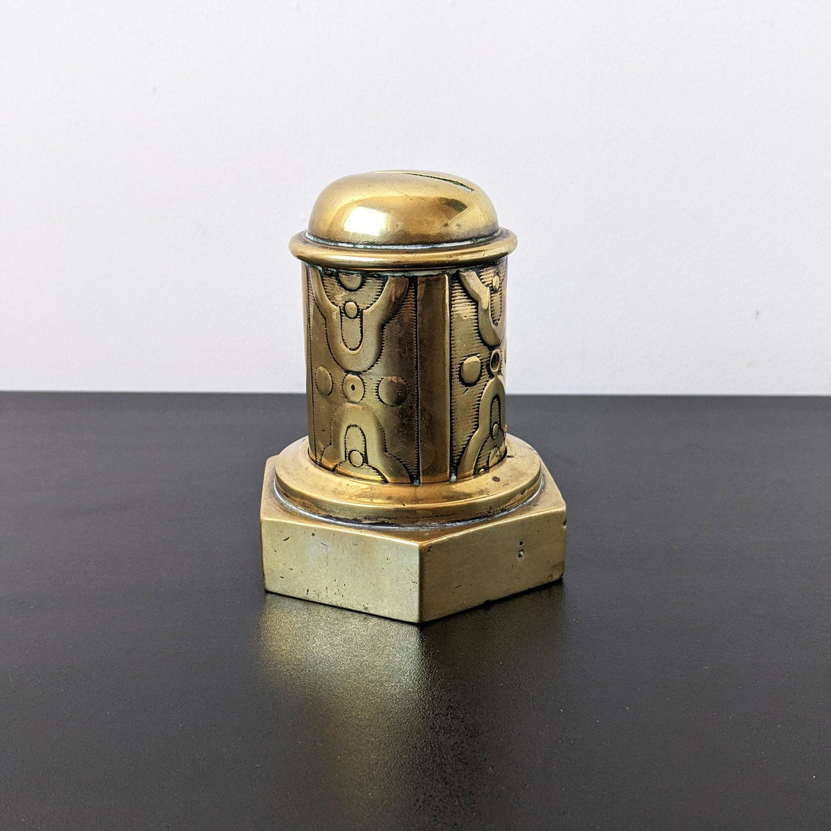 Vintage Brass Moneybox
