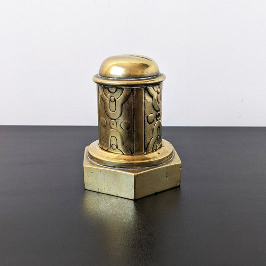 Vintage Brass Moneybox