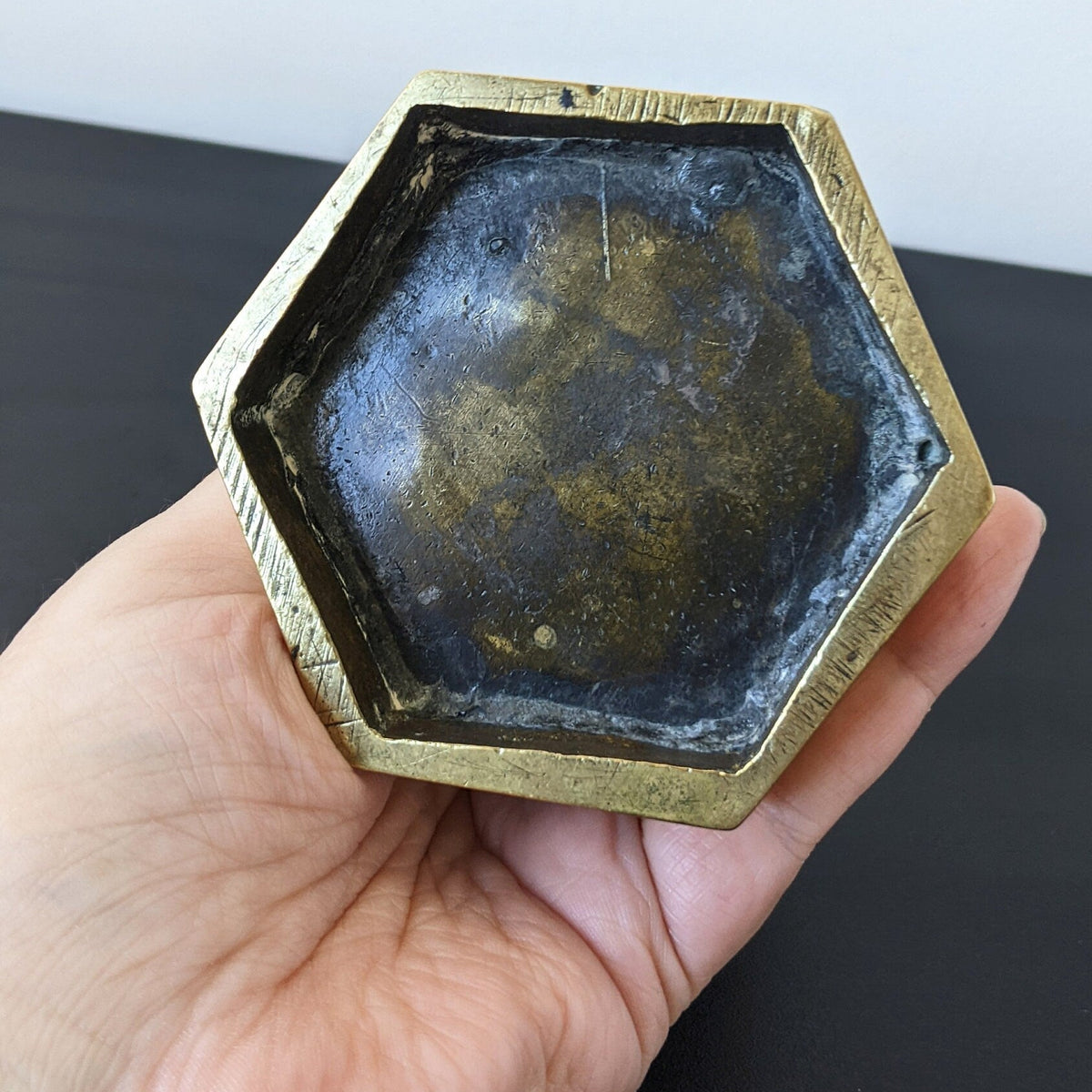 Vintage Brass Moneybox
