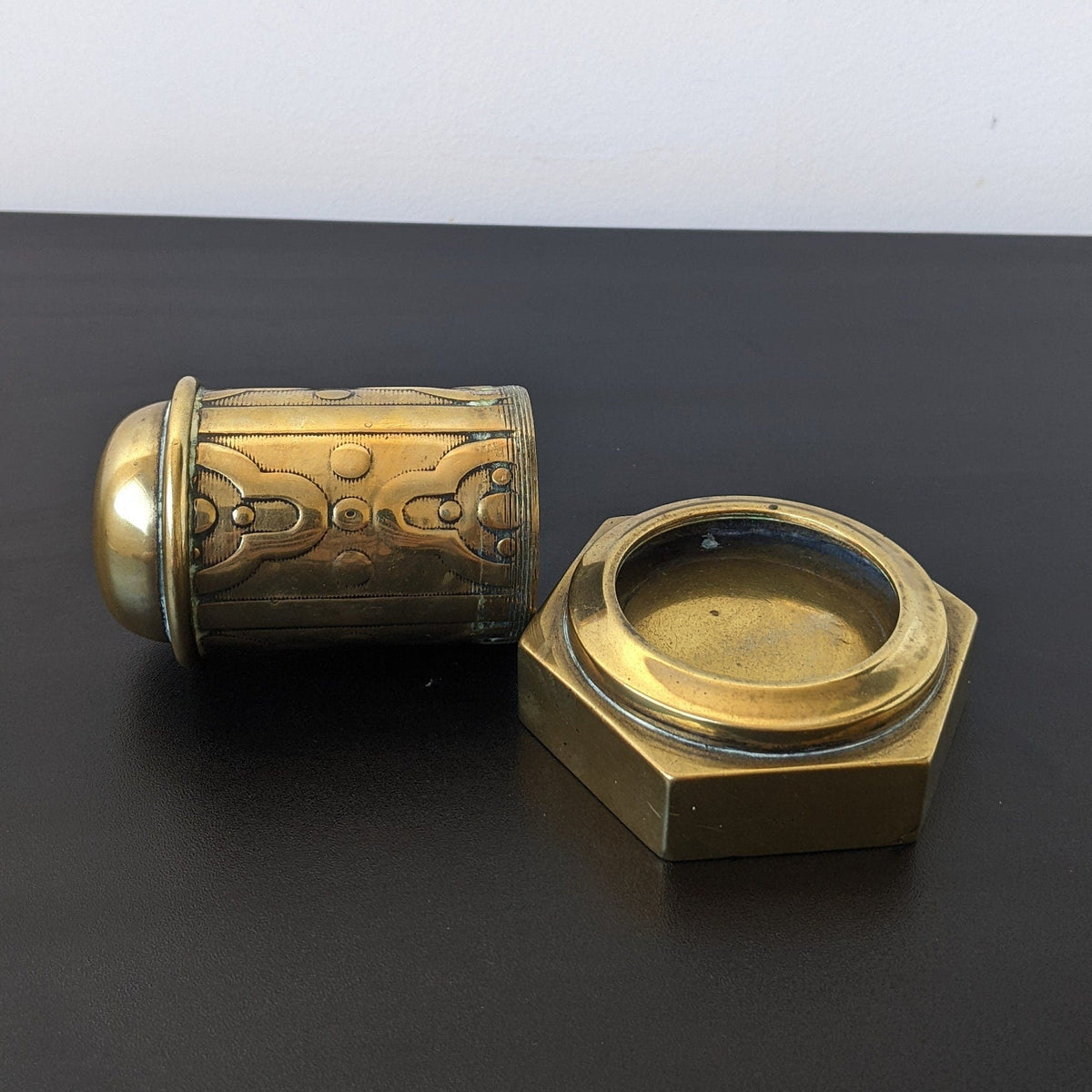 Vintage Brass Moneybox