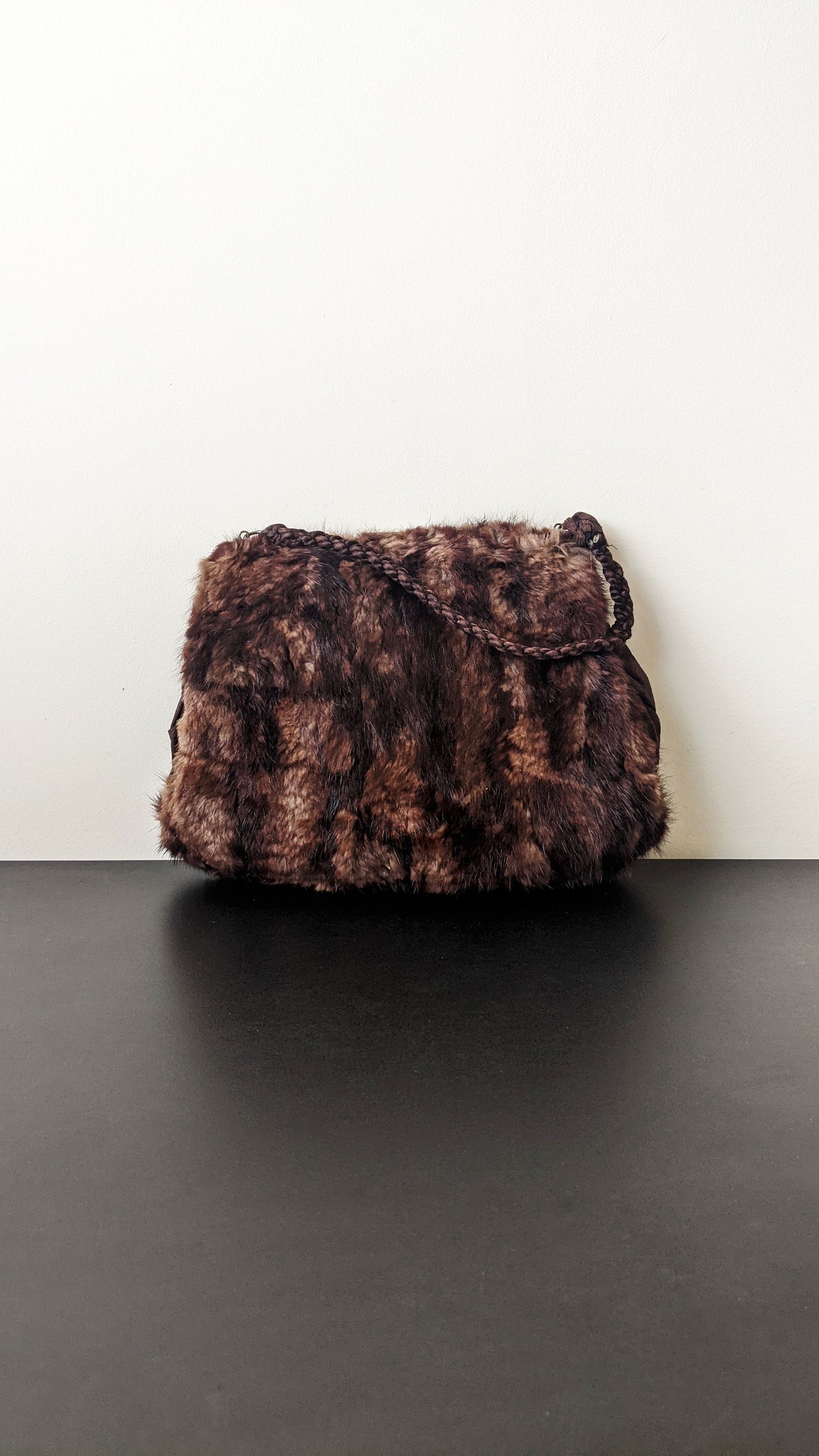 Vintage Mink Fur Muff Handbag