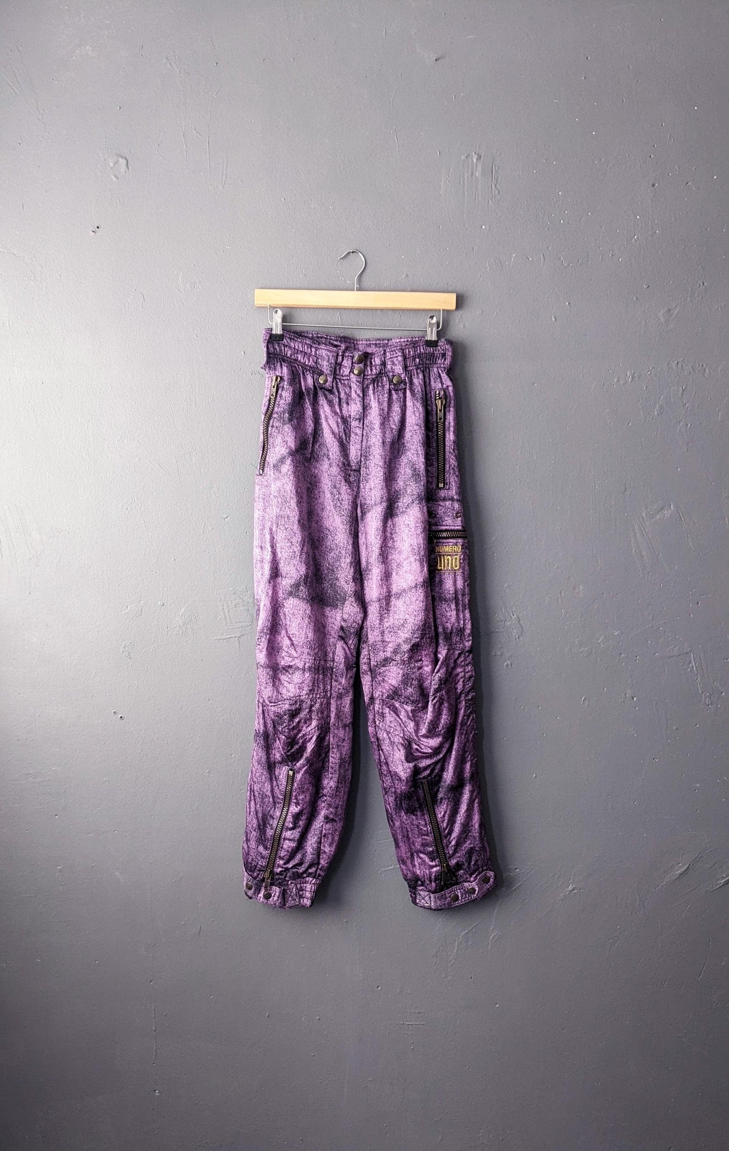 Vintage 90s Ski Trousers, Snow Suit Pants, Retro Winter Sports, Size Small Medium