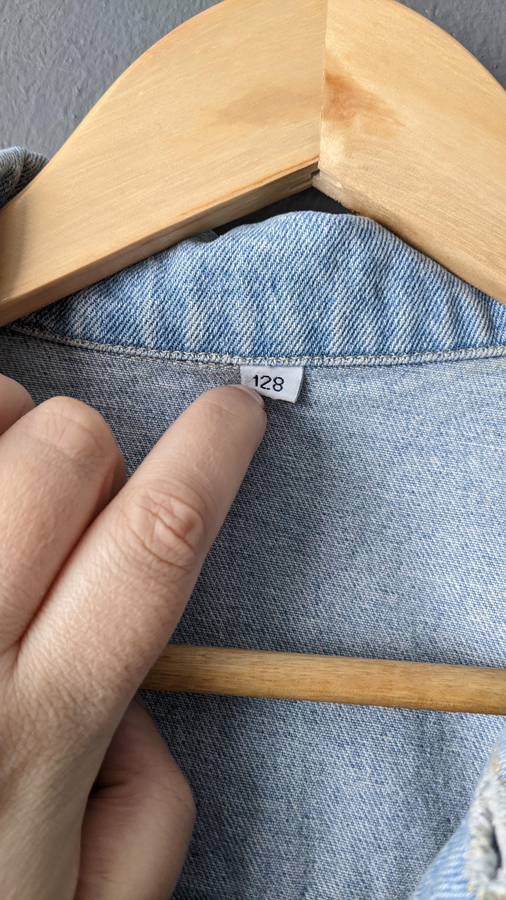 Vintage 90s Faded Wash Denim Vest: Sleeveless Jean Jacket, Mens XS