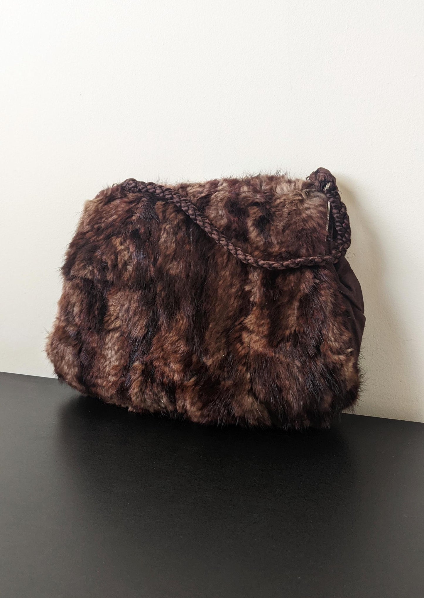 Vintage Mink Fur Muff Handbag