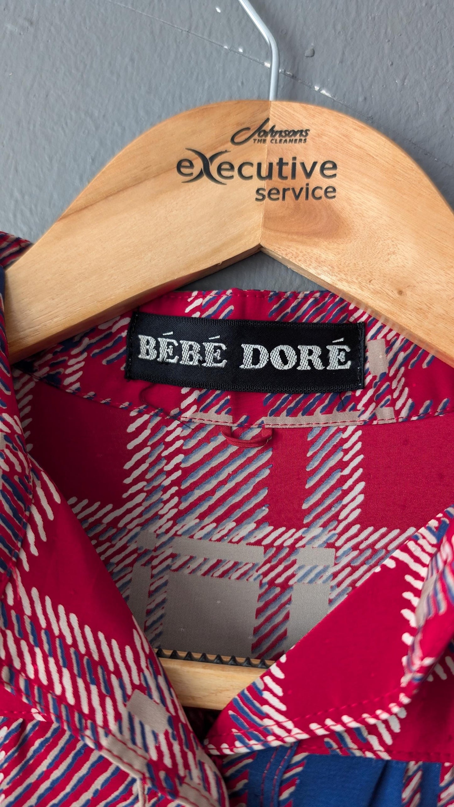 80s Tartan Day Dress, Summer Pleated Shirtdress, Size Small Medium