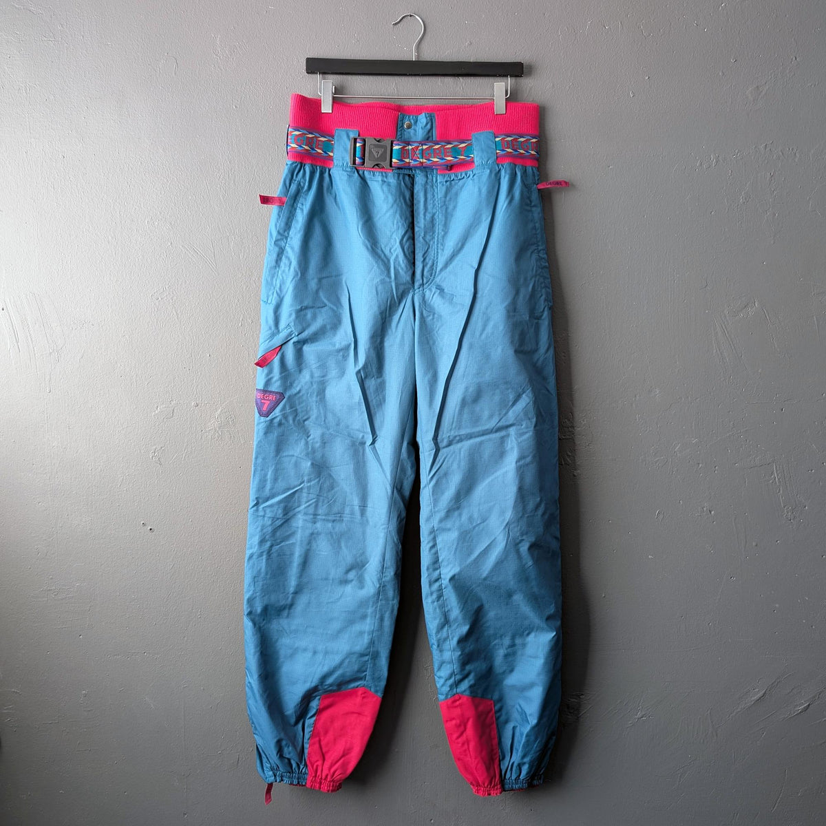 Vintage 90s Ski Trousers by Degre 7, Snow Suit Pants, Size Medium