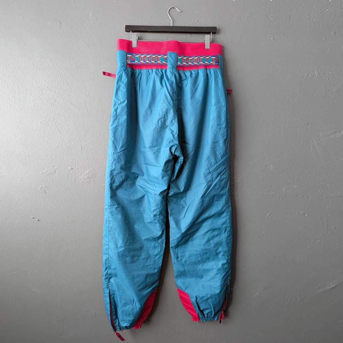 Vintage 90s Ski Trousers by Degre 7, Snow Suit Pants, Size Medium
