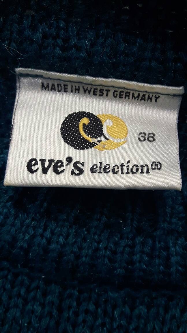 Argyle Angora Sweater, 80s Sea Green Jumper, Preppy Mohair Pullover, Size Medium Large