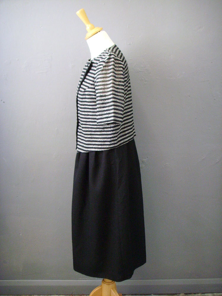 90s Japanese Modernist Dress by Tokyo Style, Size Small
