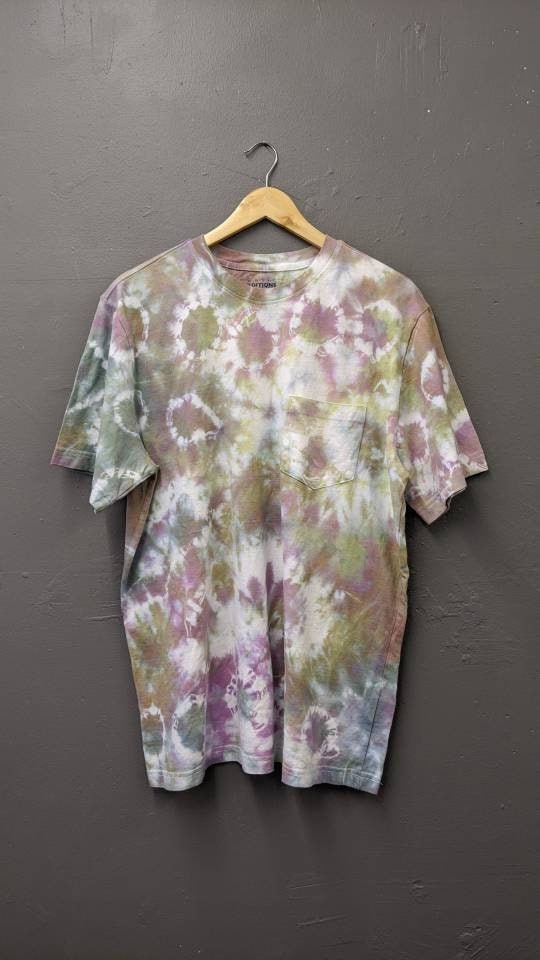 Multicoloured Tie Dye T-shirt, Size Large XL