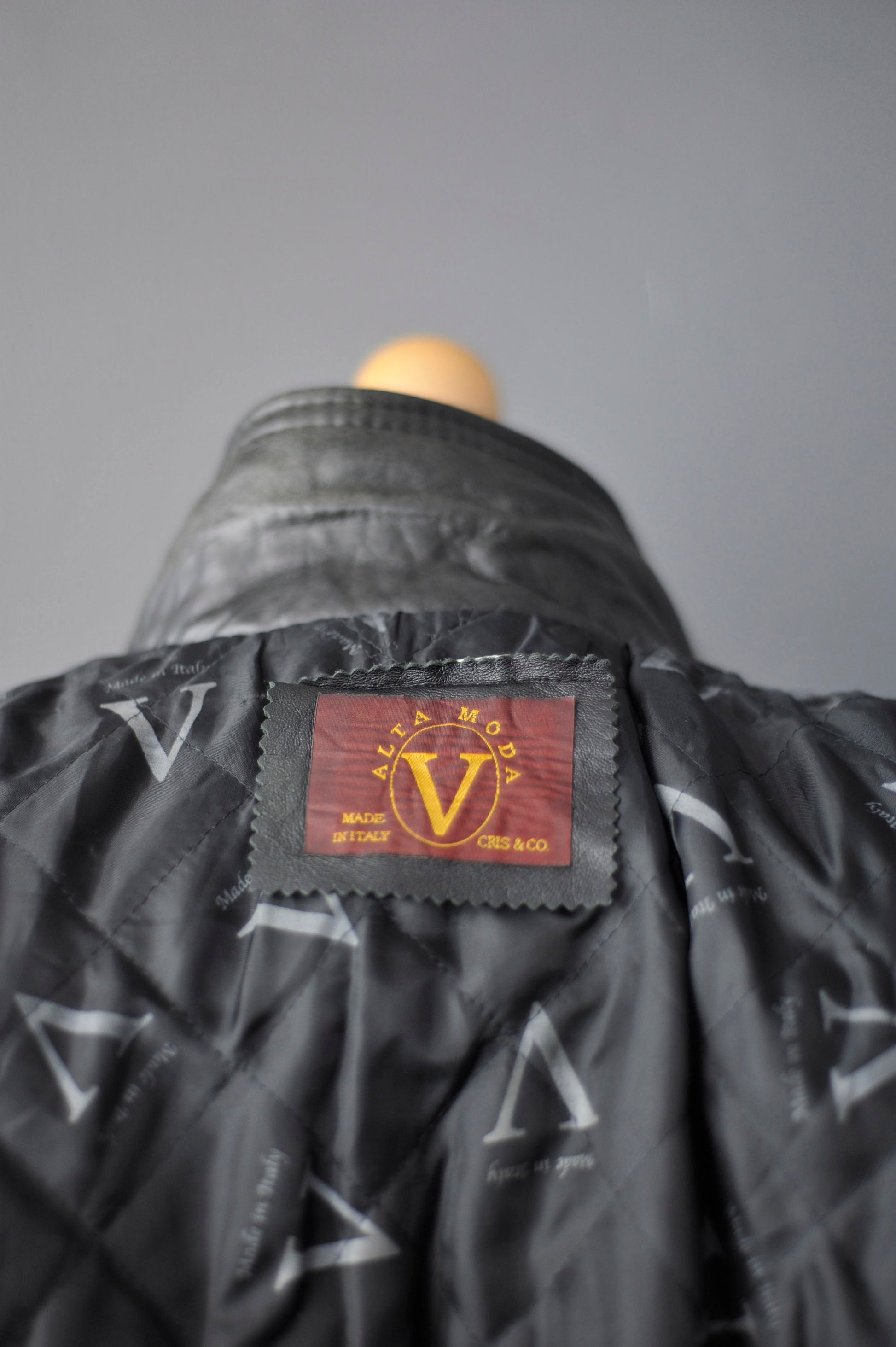 90s PVC Leatherette Parka, Vegan Leather Hip Long Coat, Size Large