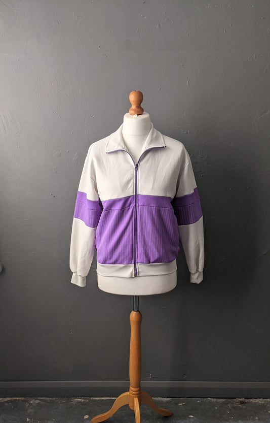 90s Tracksuit Jacket, Festival Rave Top, Size Large