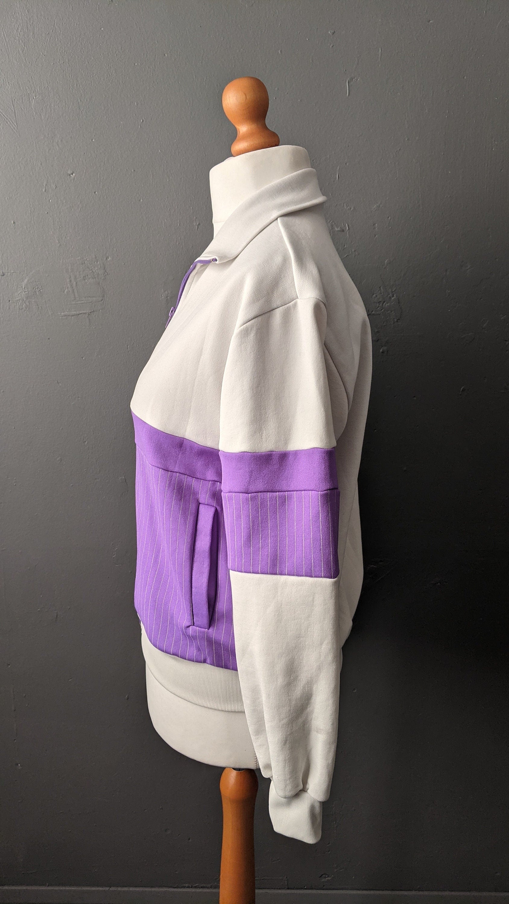 90s Tracksuit Jacket, Festival Rave Top, Size Large