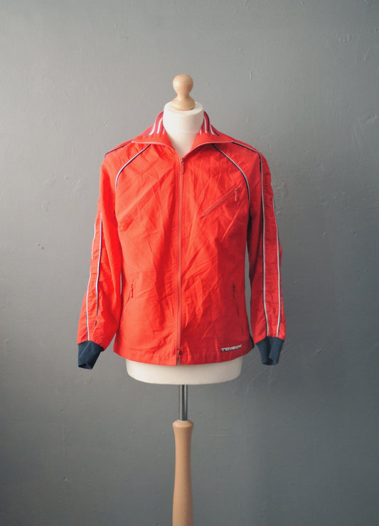 80s Tenson Track Jacket, Womens Tracksuit Top, Size Medium