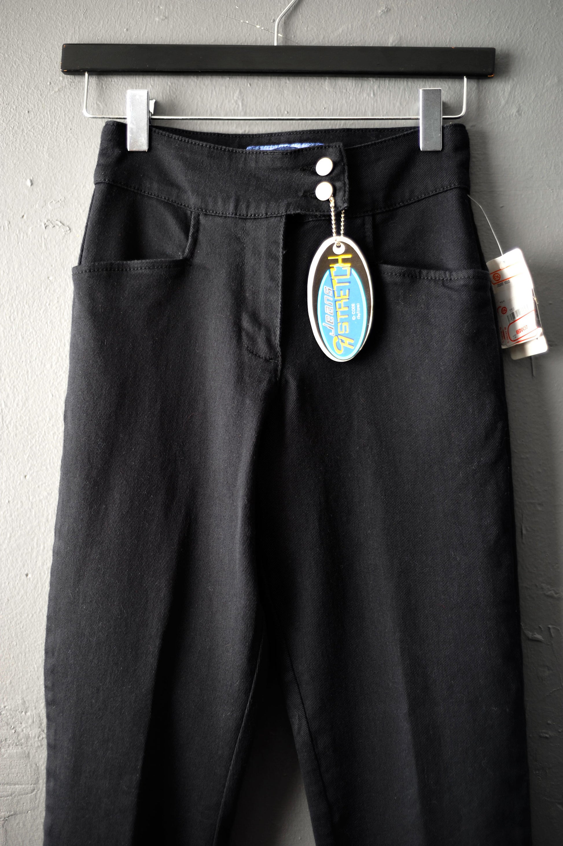 90s Clockhouse Stretch Twill Jeans, NOS Vintage C&A, Size Small