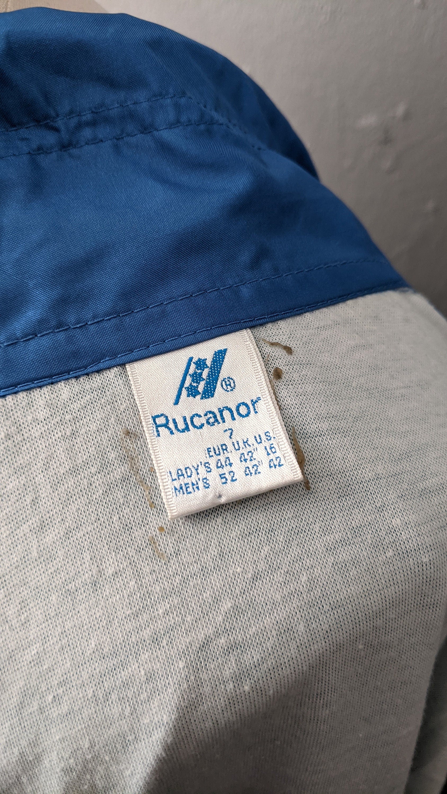 90s Unisex Shellsuit Jacket by Rucanor, Festival Convertible Tracksuit Top, Size Large XL