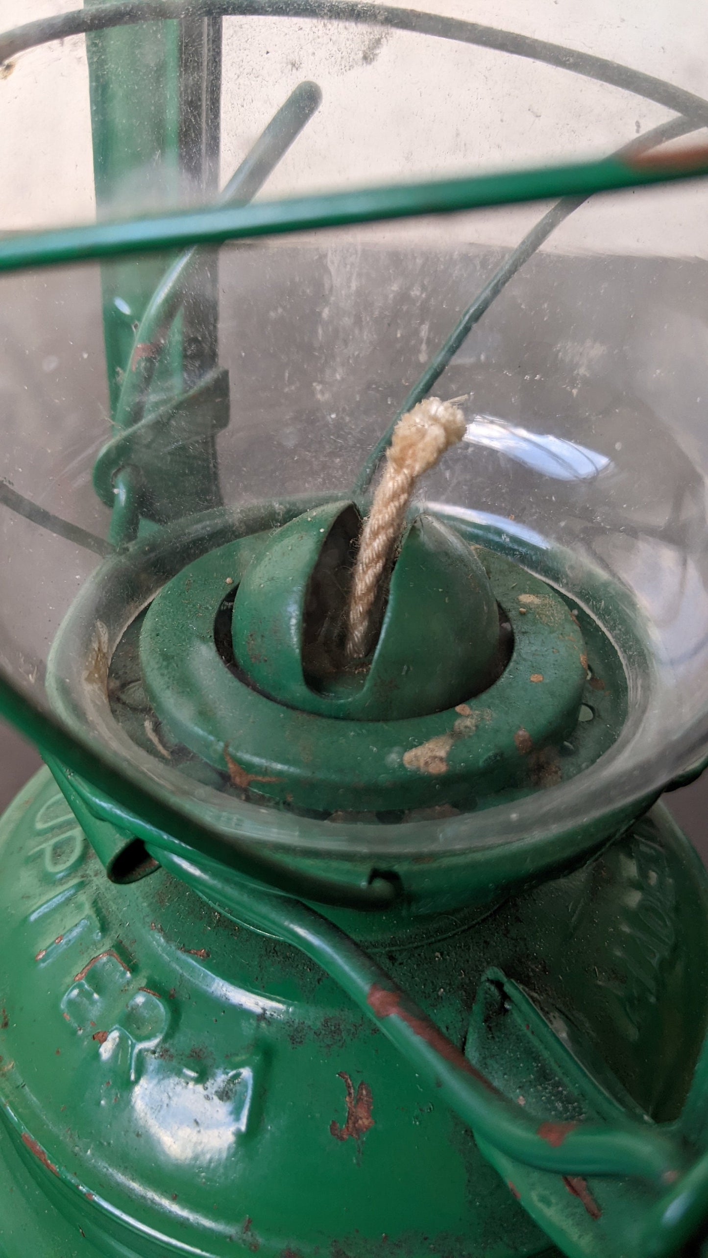 Vintage Paraffin Oil Storm Lantern, Polish Jupiter-1 Hurricane Lamp, Outdoor Camping