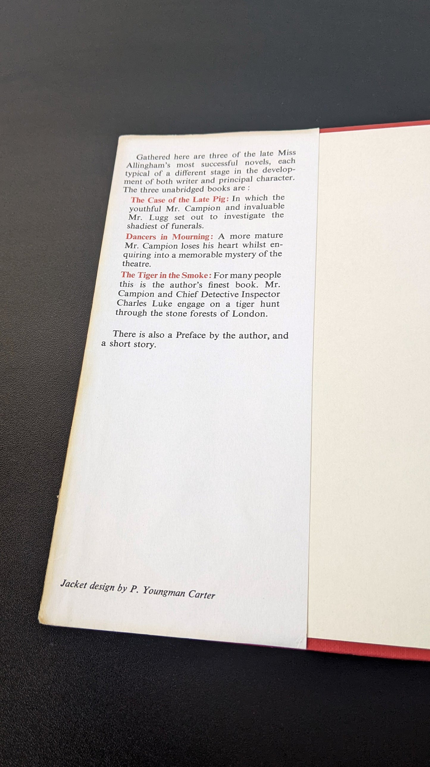 The Mysterious Mr Campion; An Allingham Omnibus, 1972 Book Club Associates Edition