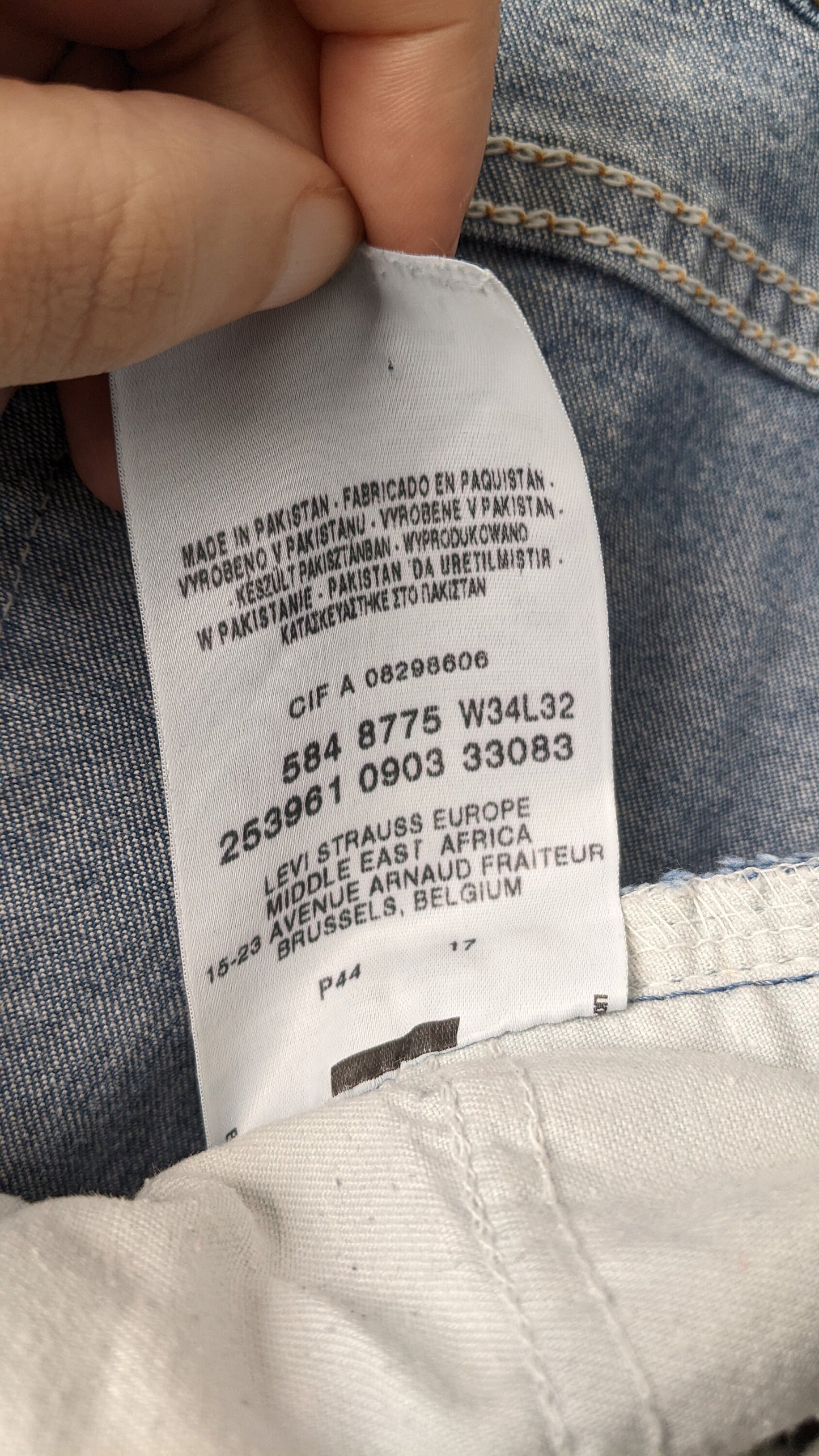 90s Levis 584 Bootcut Jeans, Vintage Stretch Denim, 34 Waist Size Large